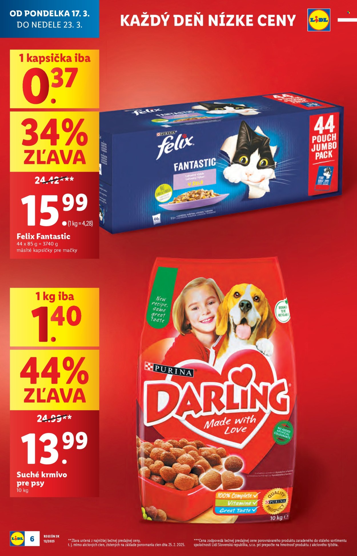 Leták Lidl - 17.3.2025 - 23.3.2025. Strana 6