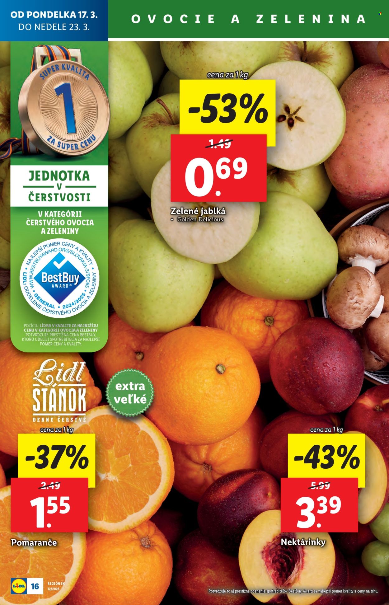 Leták Lidl - 17.3.2025 - 23.3.2025. Strana 18