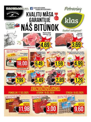 Leták Klas - 17.3.2025 - 23.3.2025.