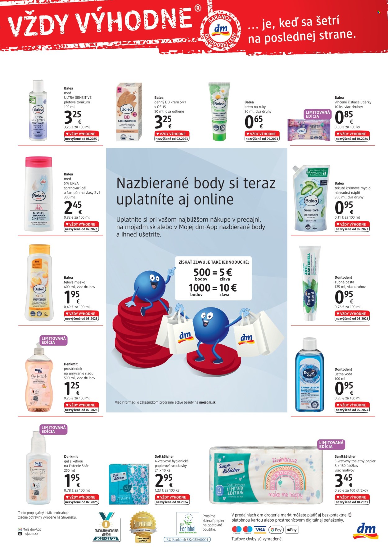 Leták dm drogerie - 1.3.2025 - 31.3.2025. Strana 4