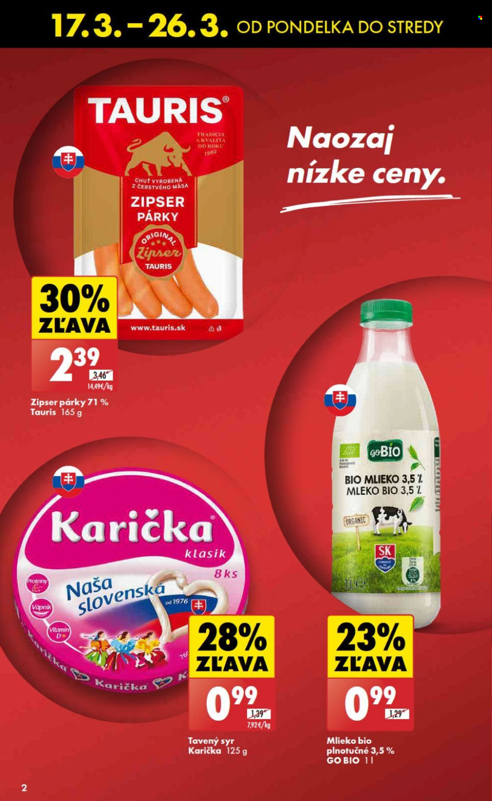 Leták Biedronka - 17.3.2025 - 26.3.2025. Strana 2
