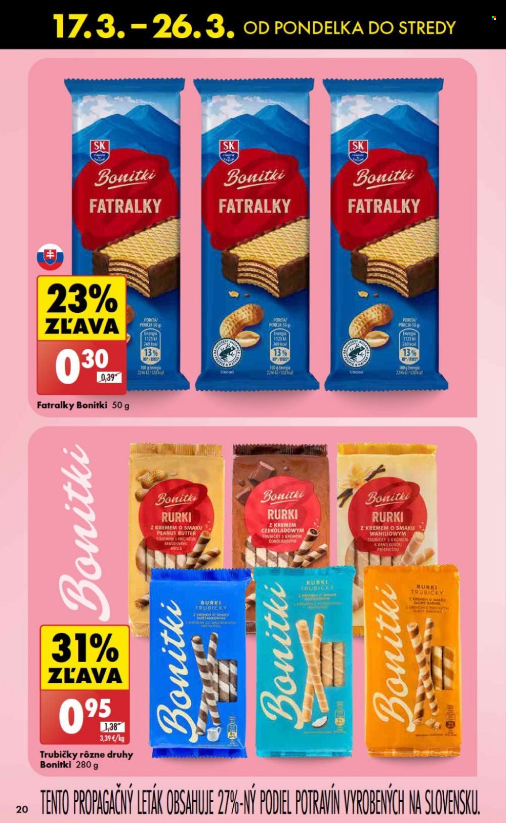 Leták Biedronka - 17.3.2025 - 26.3.2025. Strana 20