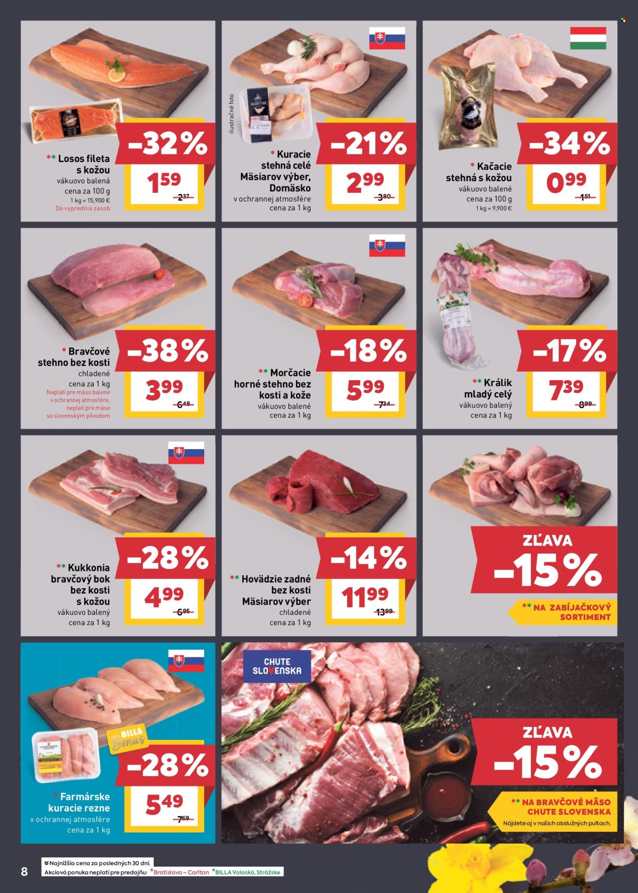 Leták Billa - 19.3.2025 - 25.3.2025. Strana 8