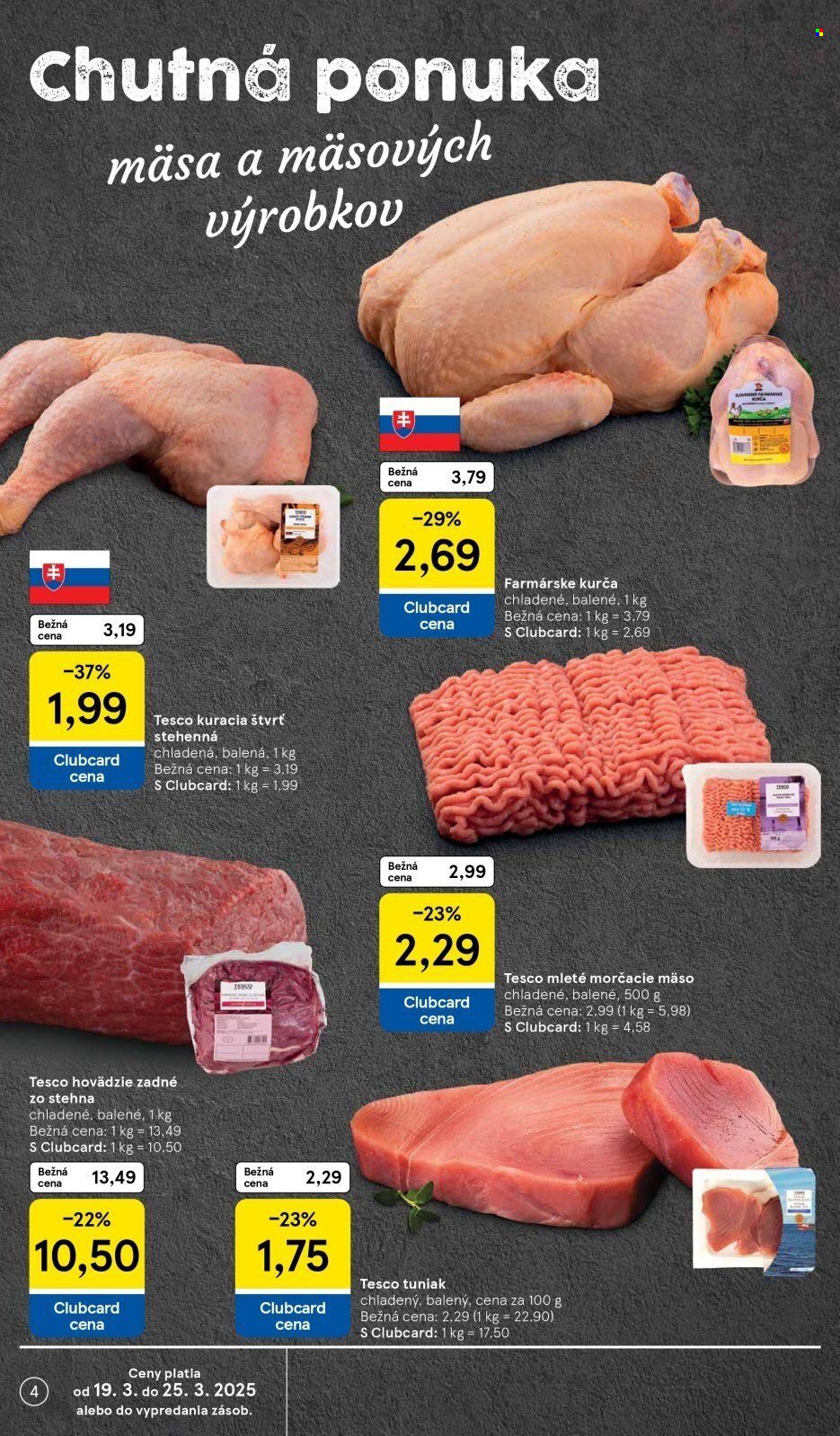 Leták TESCO - 19.3.2025 - 25.3.2025. Strana 4