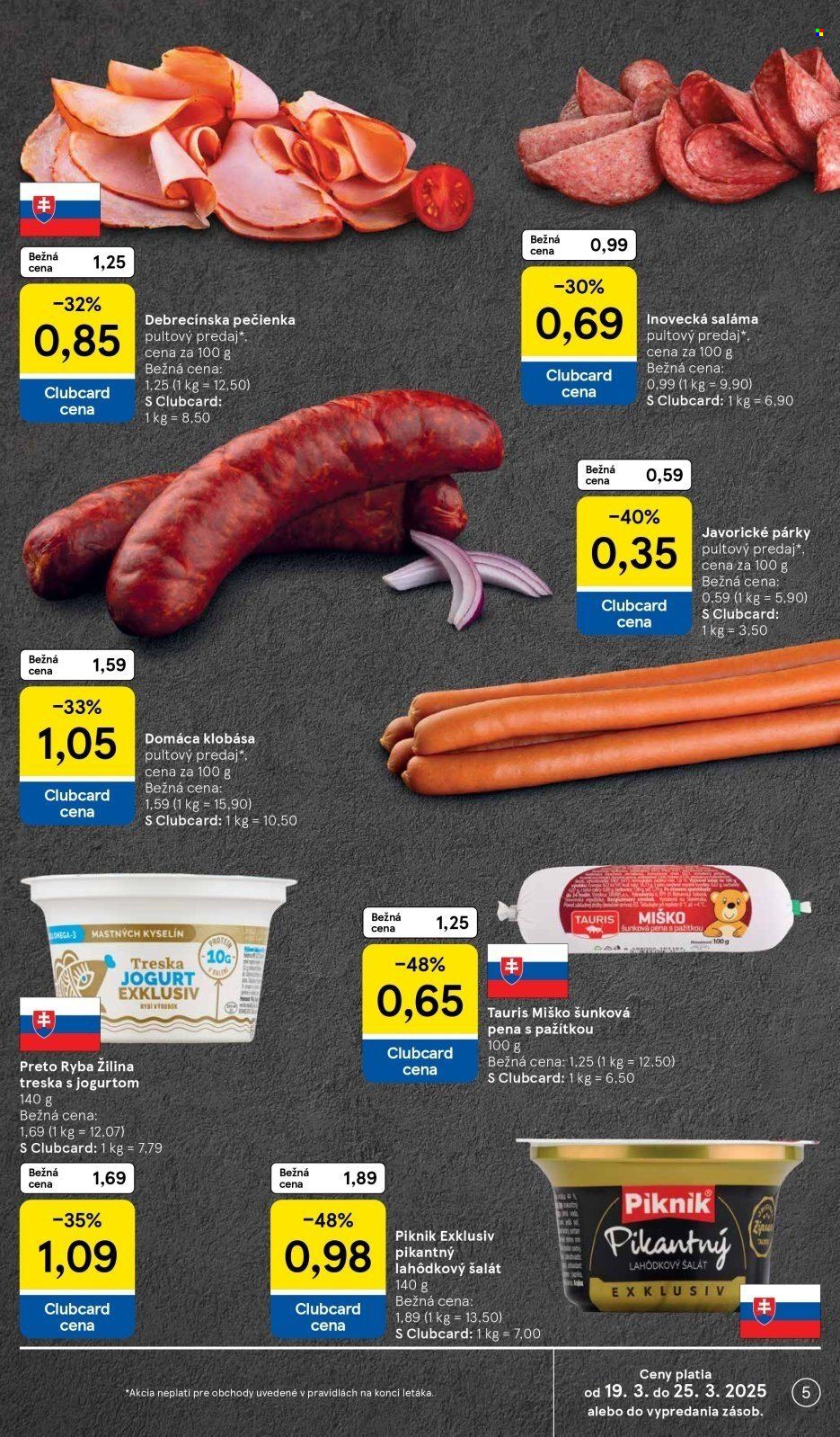 Leták TESCO - 19.3.2025 - 25.3.2025. Strana 5