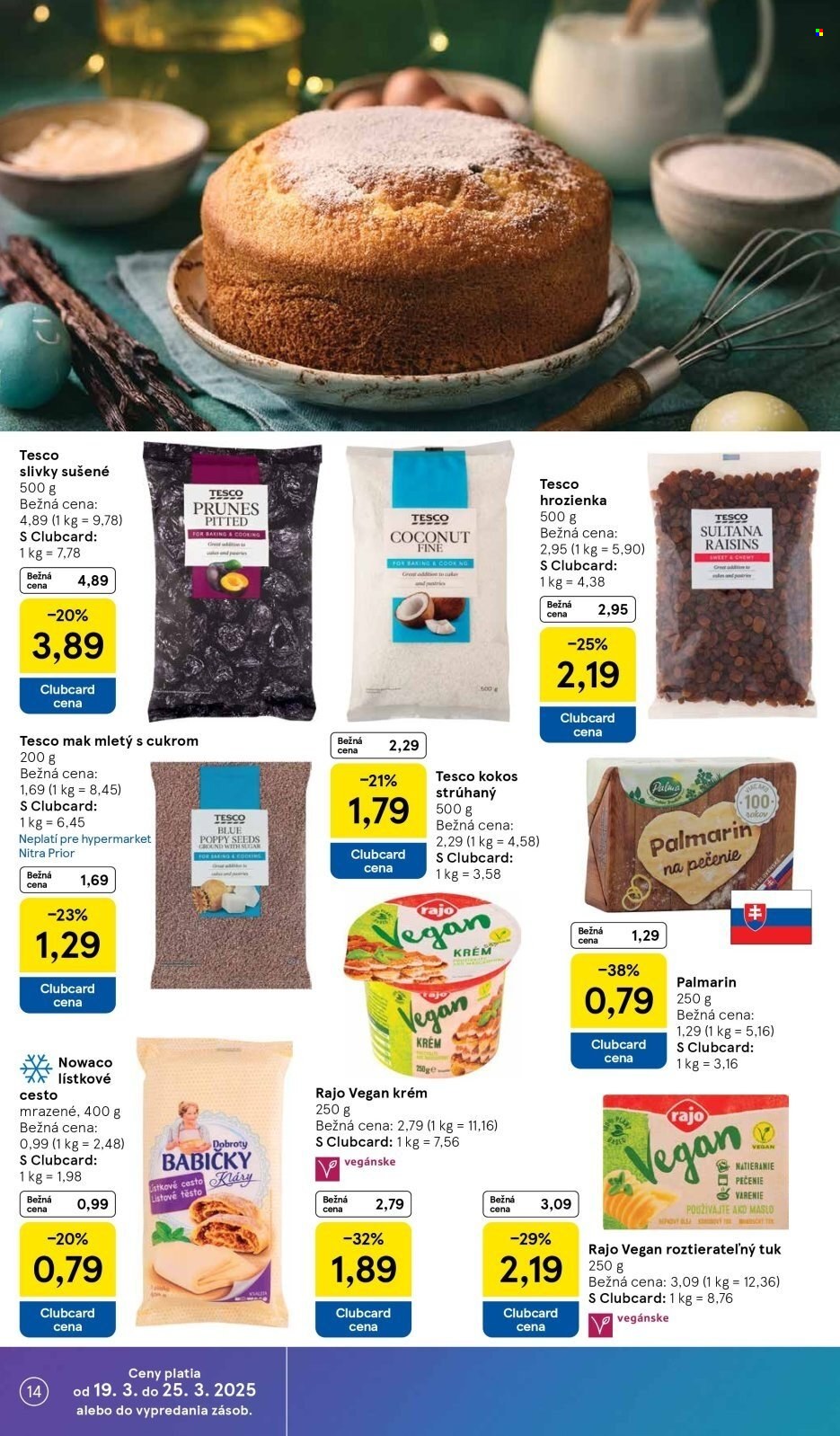 Leták TESCO - 19.3.2025 - 25.3.2025. Strana 14