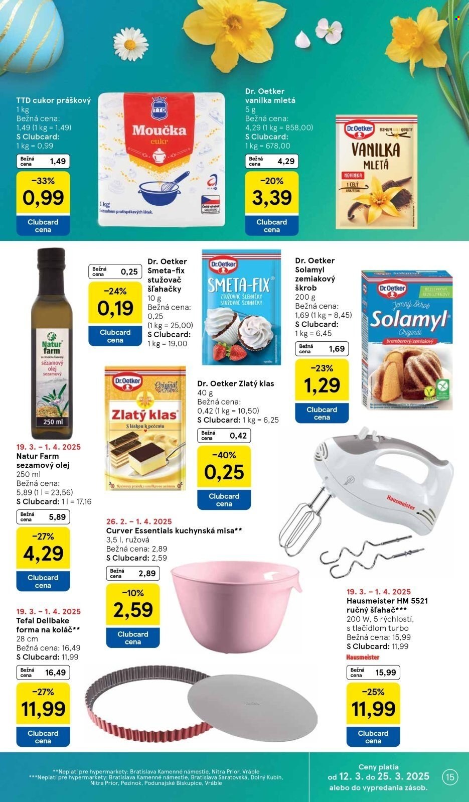 Leták TESCO - 19.3.2025 - 25.3.2025. Strana 15