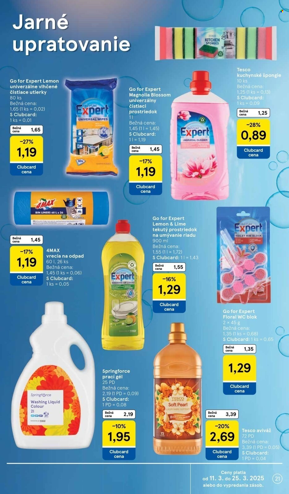 Leták TESCO - 19.3.2025 - 25.3.2025. Strana 21