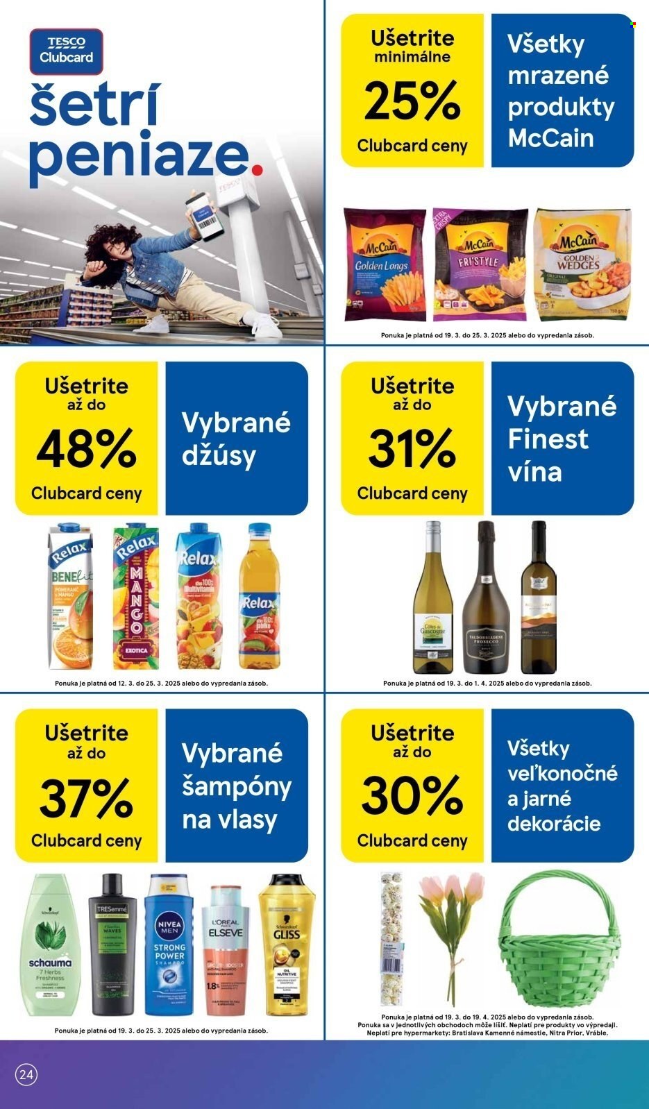 Leták TESCO - 19.3.2025 - 25.3.2025. Strana 24