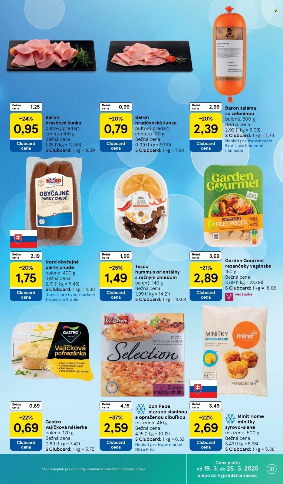 Leták TESCO - 19.3.2025 - 25.3.2025. Strana 31