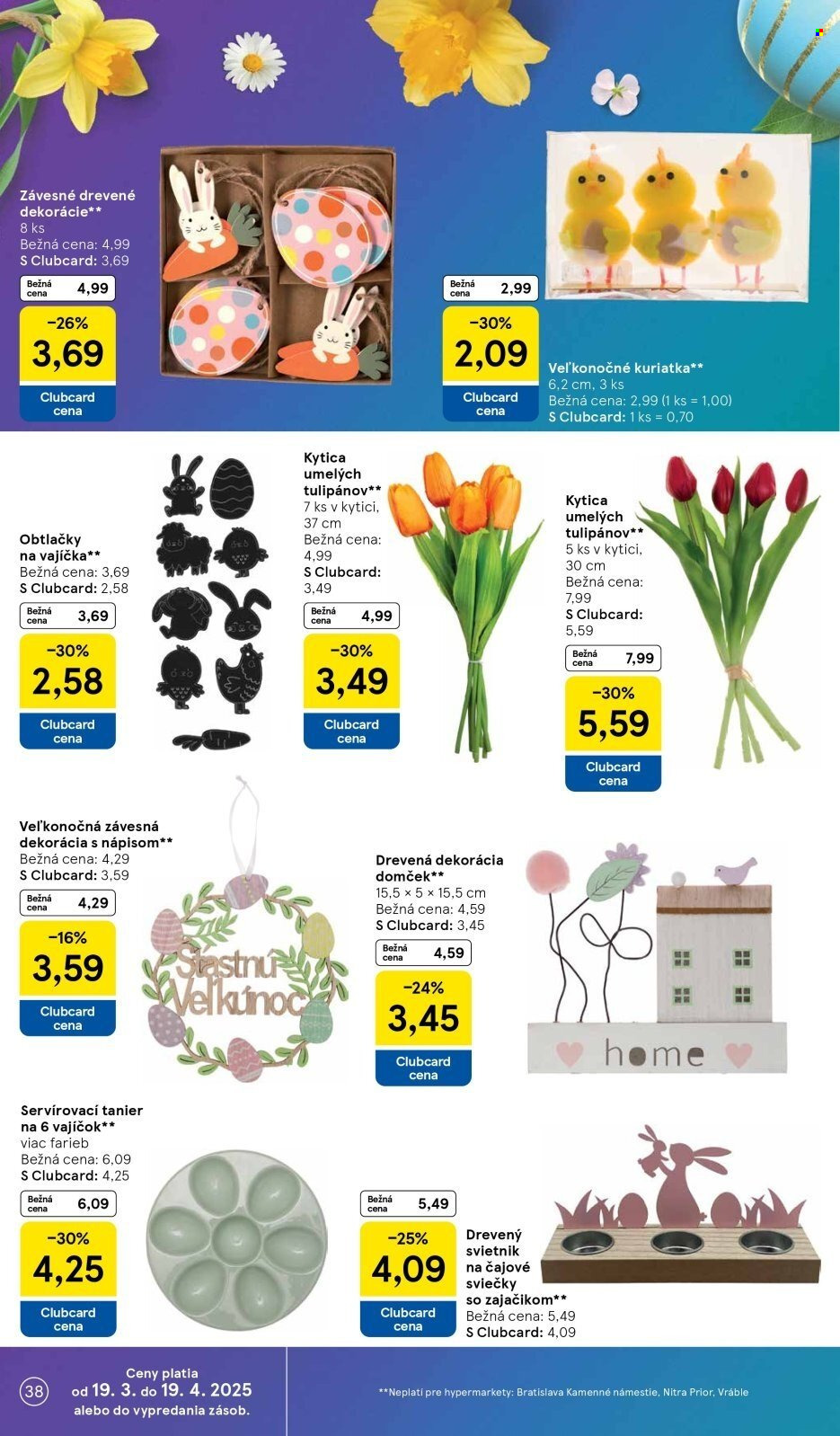 Leták TESCO - 19.3.2025 - 25.3.2025. Strana 38