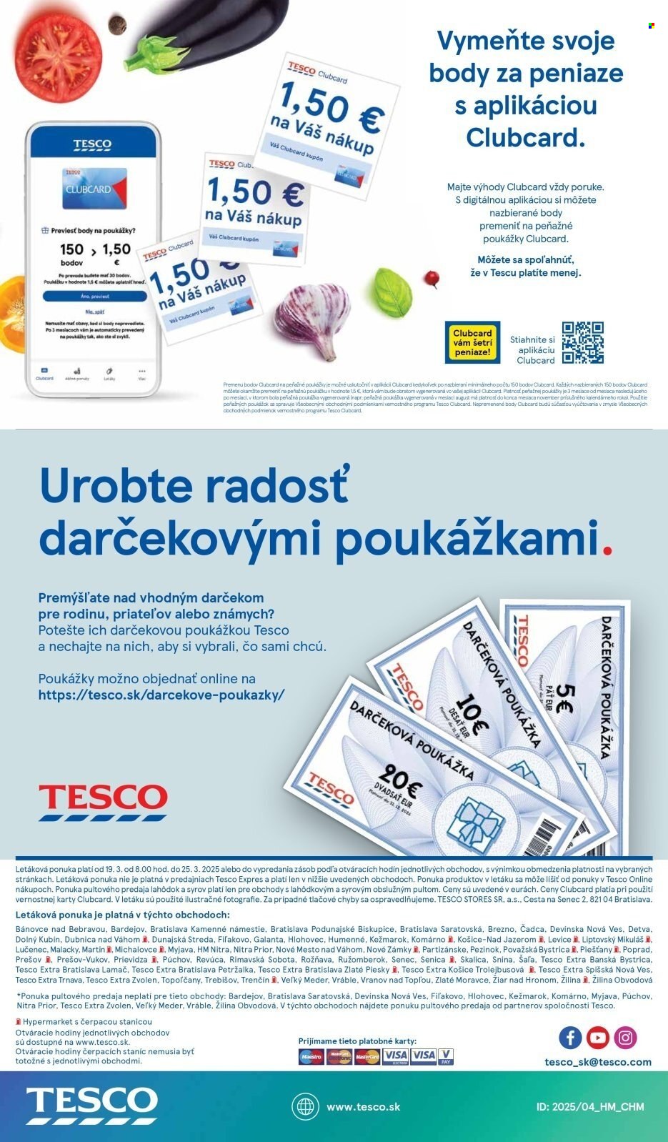 Leták TESCO - 19.3.2025 - 25.3.2025. Strana 43
