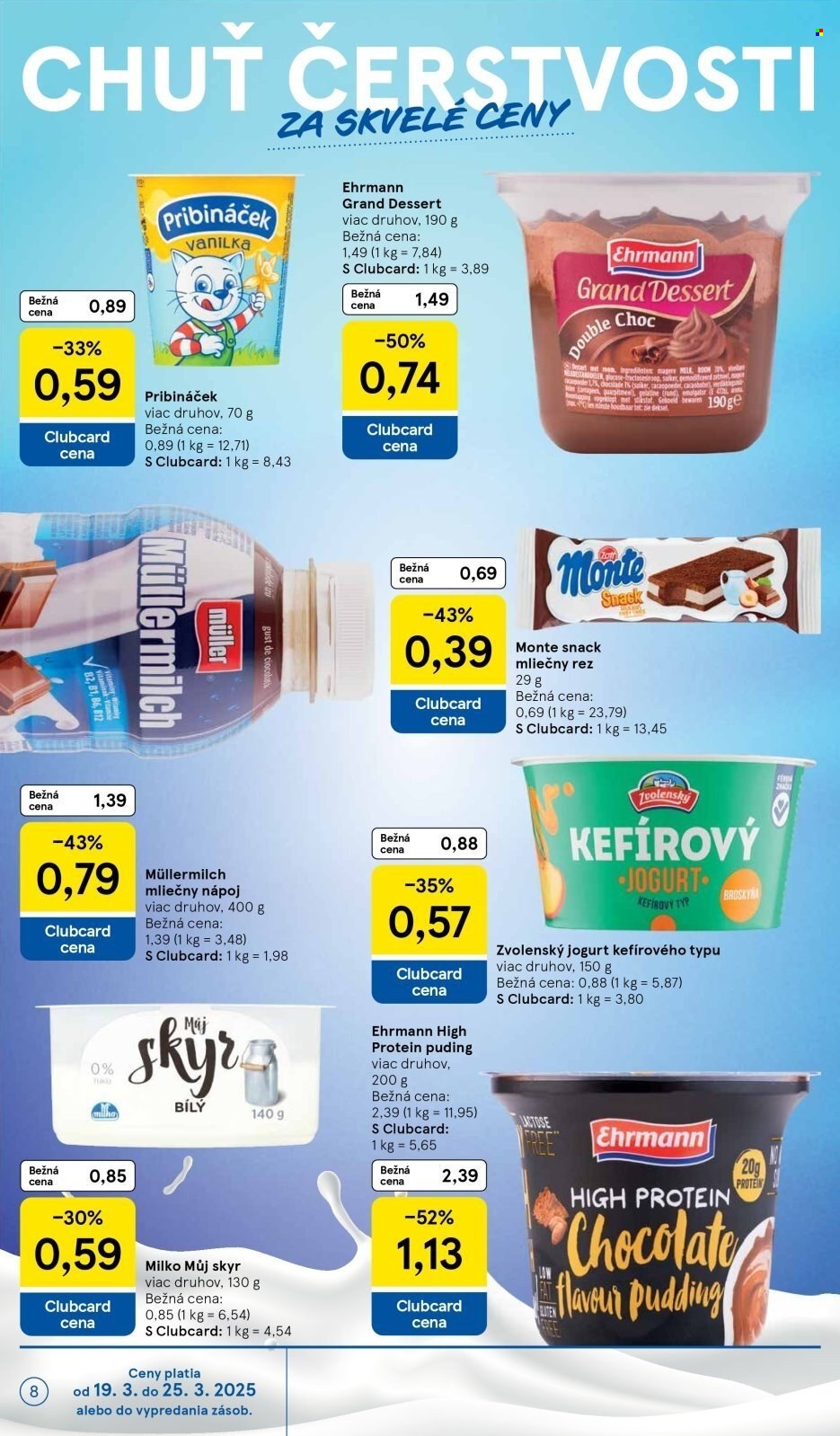 Leták TESCO supermarket - 19.3.2025 - 25.3.2025. Strana 8
