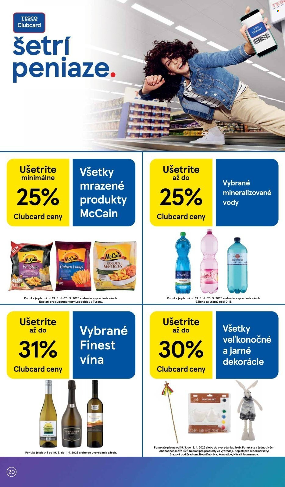 Leták TESCO supermarket - 19.3.2025 - 25.3.2025. Strana 20