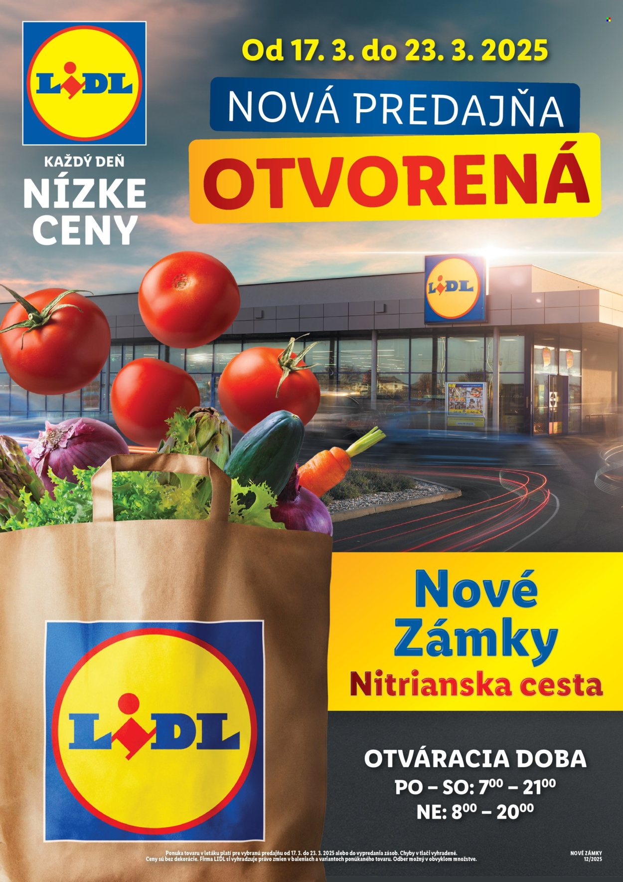 Leták Lidl - 17.3.2025 - 23.3.2025. Strana 1