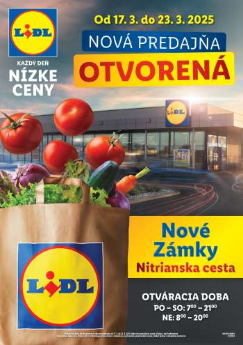Leták Lidl - 17.3.2025 - 23.3.2025.