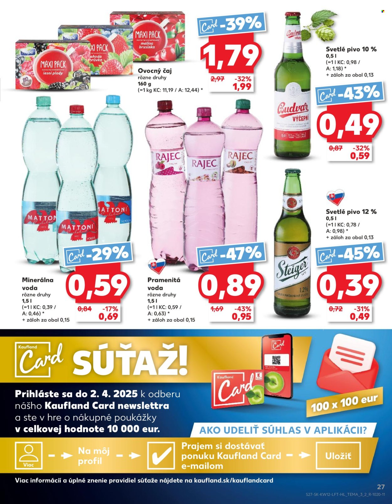 Leták Kaufland - 20.3.2025 - 26.3.2025. Strana 27