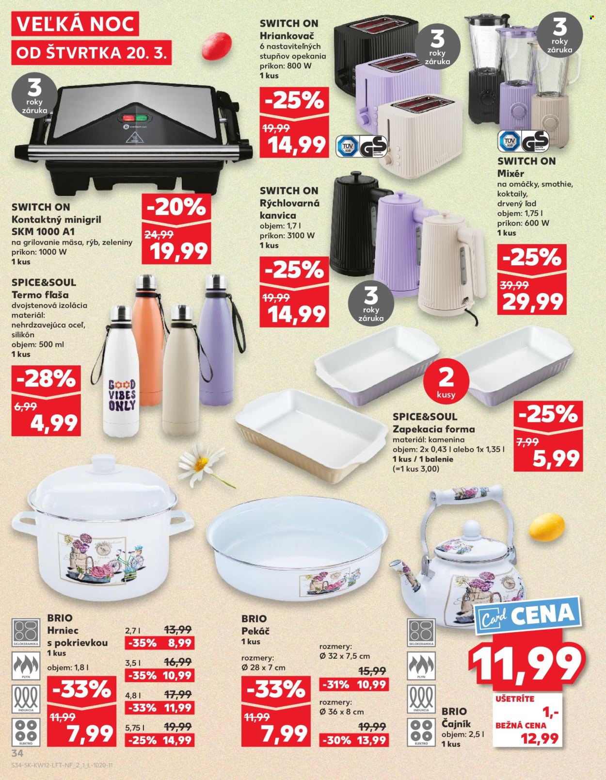Leták Kaufland - 20.3.2025 - 26.3.2025. Strana 34