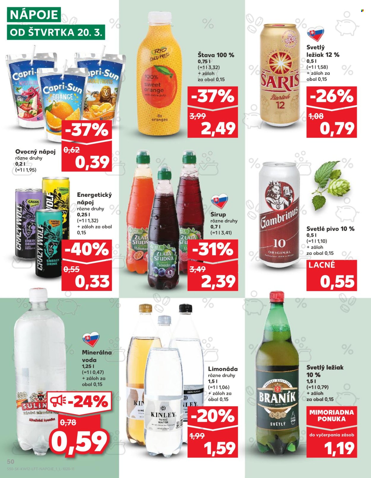 Leták Kaufland - 20.3.2025 - 26.3.2025. Strana 50