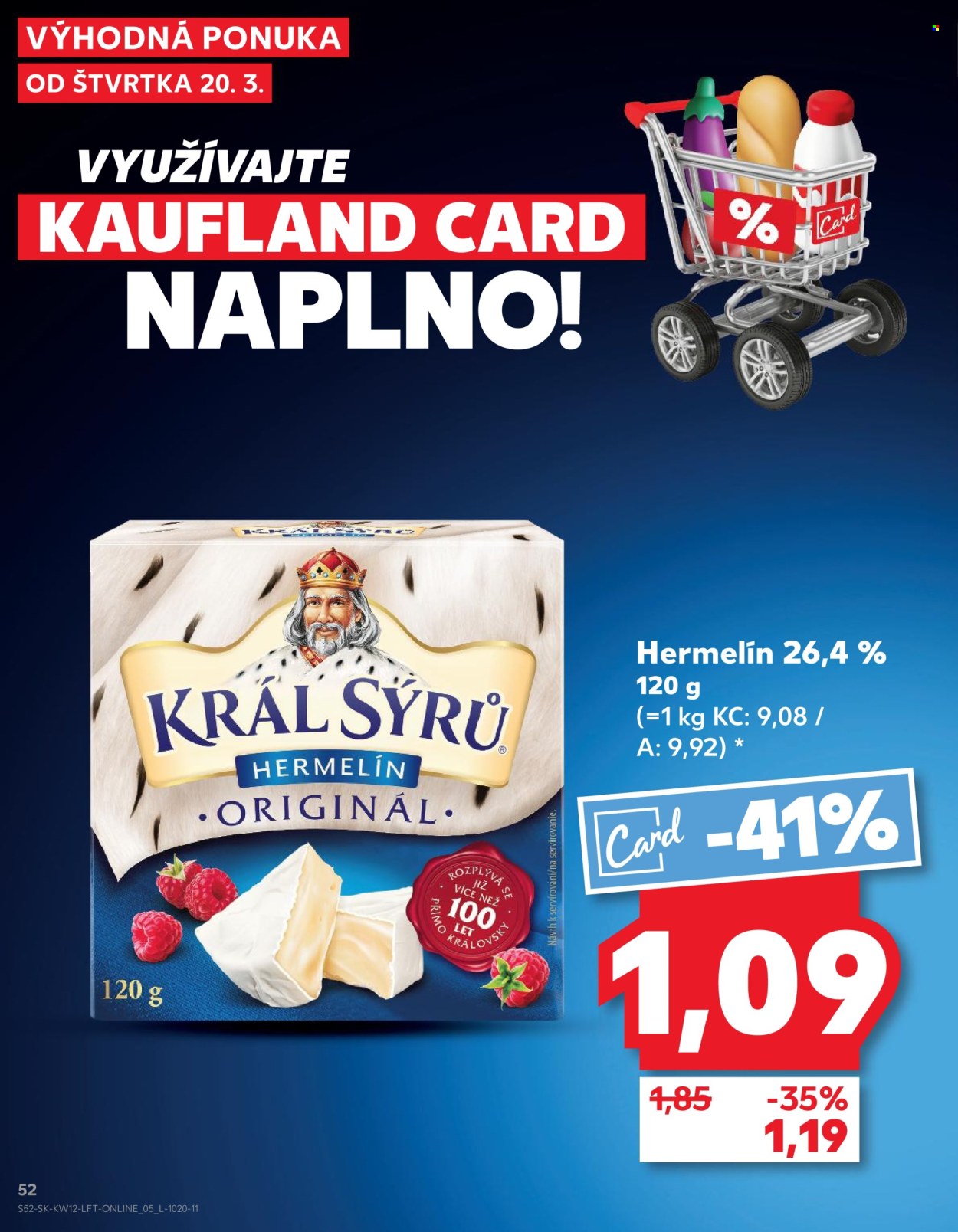 Leták Kaufland - 20.3.2025 - 26.3.2025. Strana 52