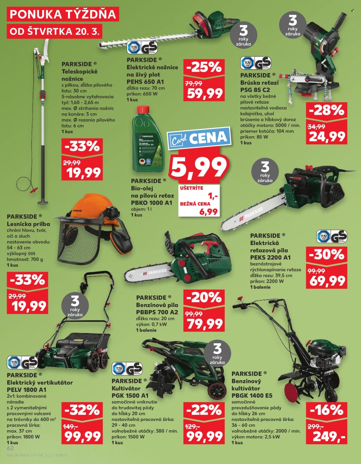 Leták Kaufland - 20.3.2025 - 26.3.2025. Strana 62