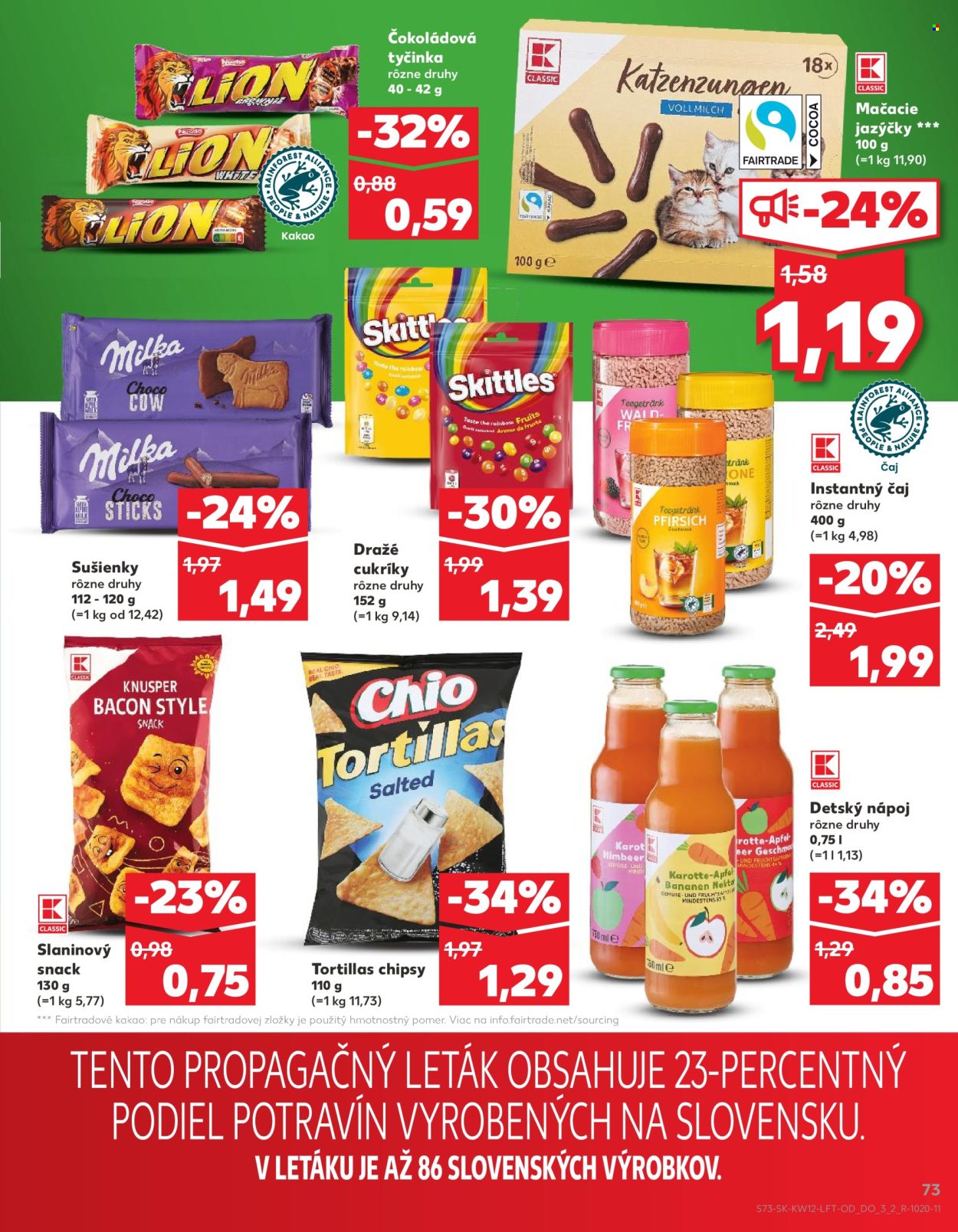 Leták Kaufland - 20.3.2025 - 26.3.2025. Strana 73