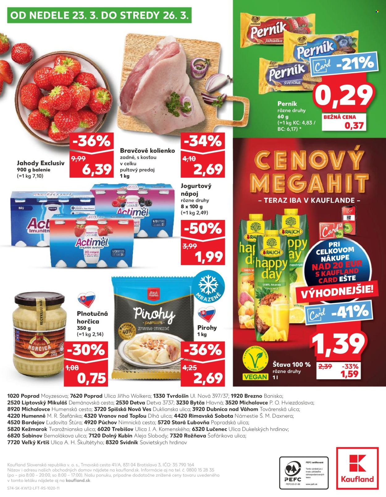 Leták Kaufland - 20.3.2025 - 26.3.2025. Strana 74