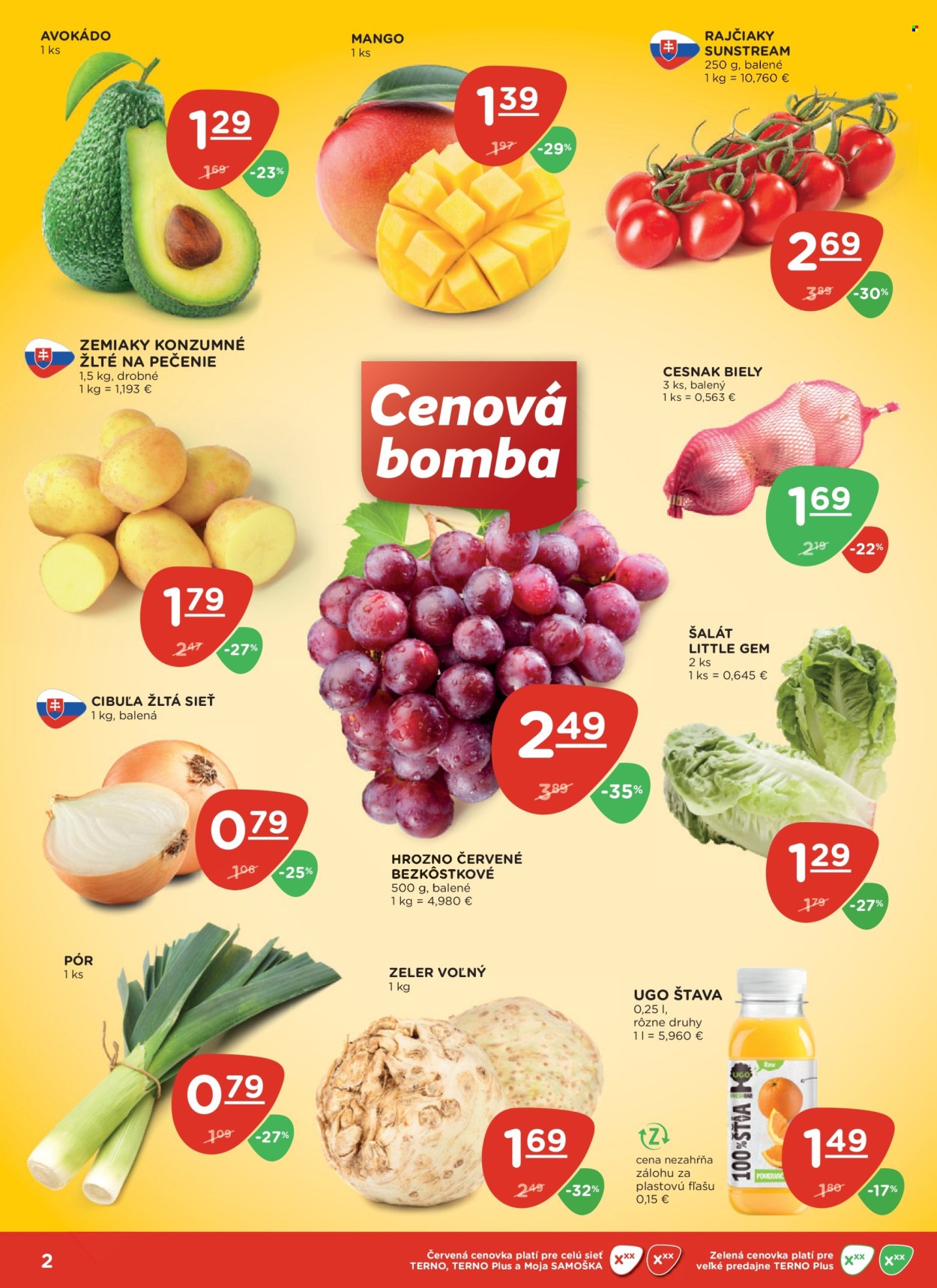 Leták Terno - 20.3.2025 - 26.3.2025. Strana 2
