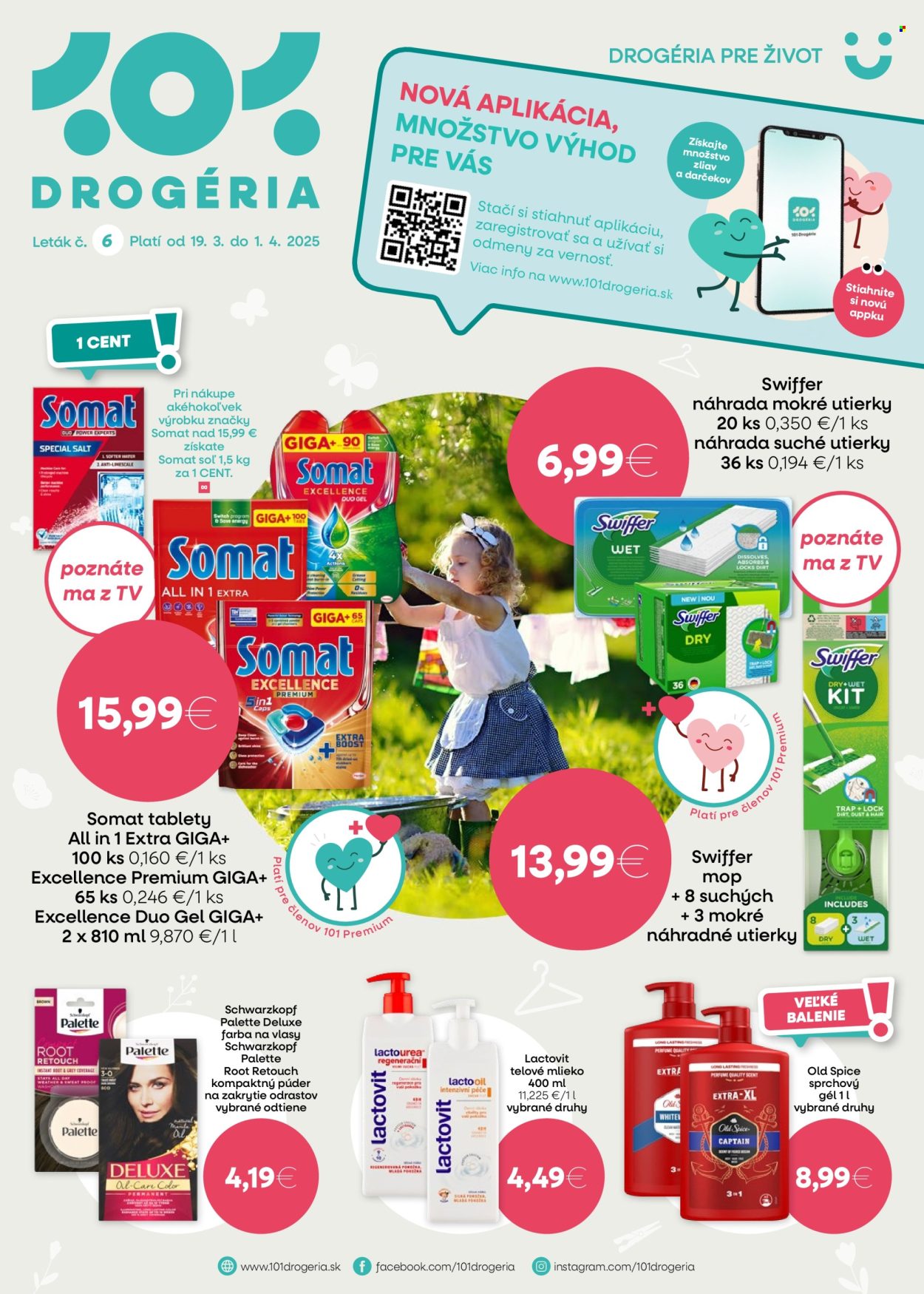 Leták 101 Drogerie - 19.3.2025 - 1.4.2025. Strana 1