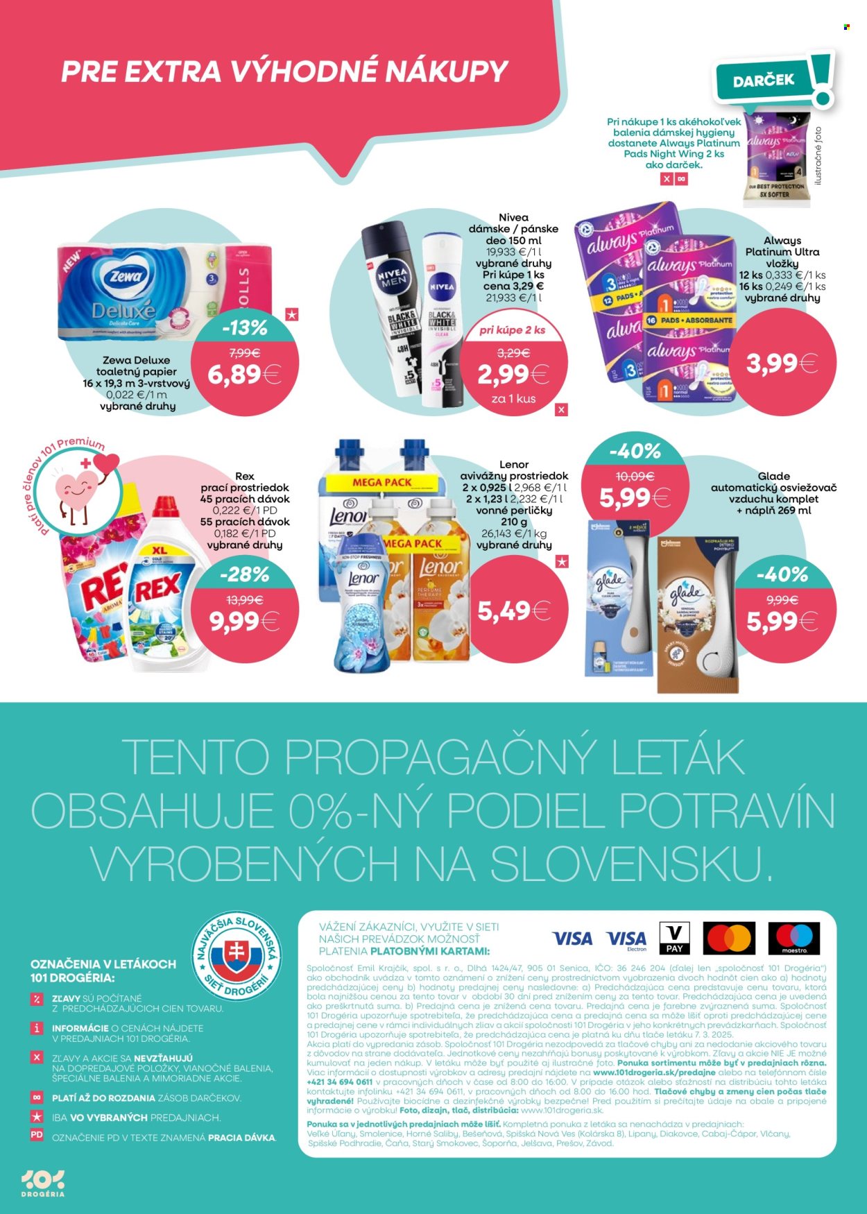 Leták 101 Drogerie - 19.3.2025 - 1.4.2025. Strana 12