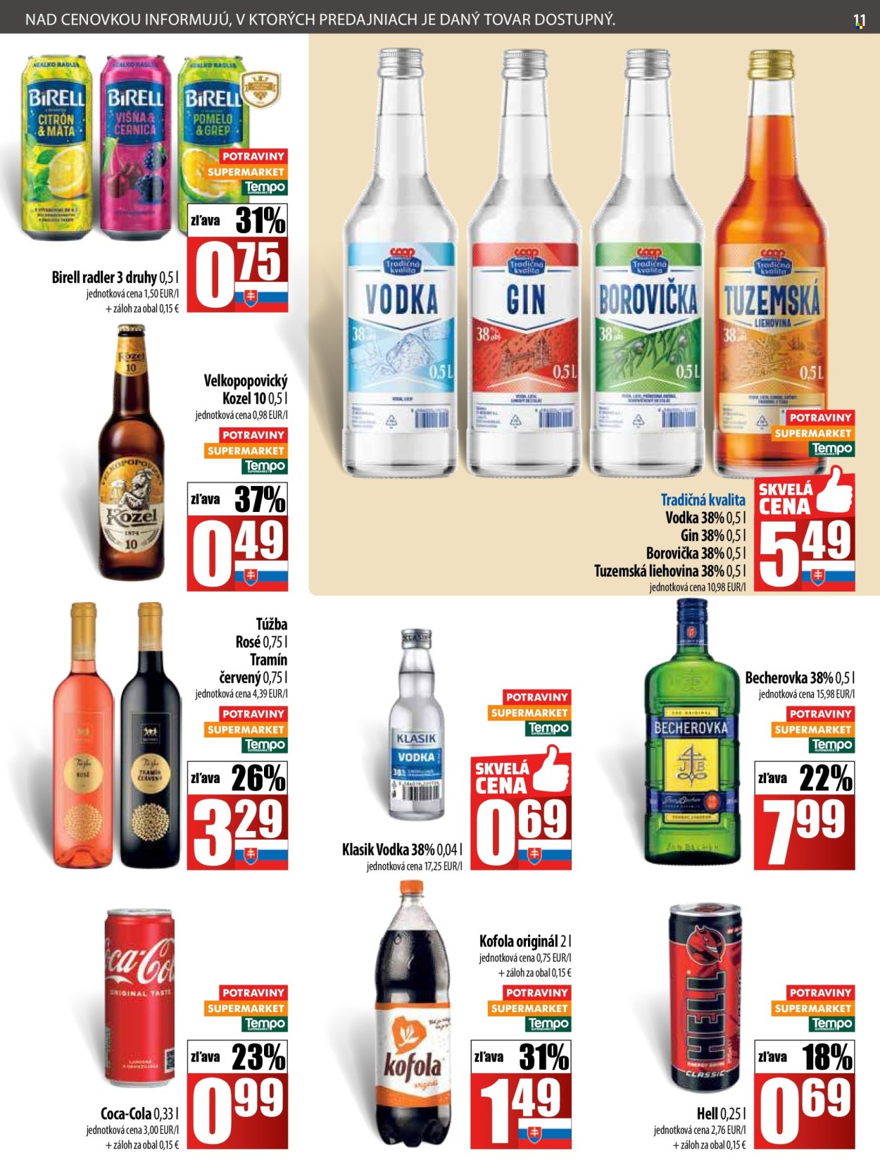 Leták COOP Jednota - 20.3.2025 - 26.3.2025. Strana 11