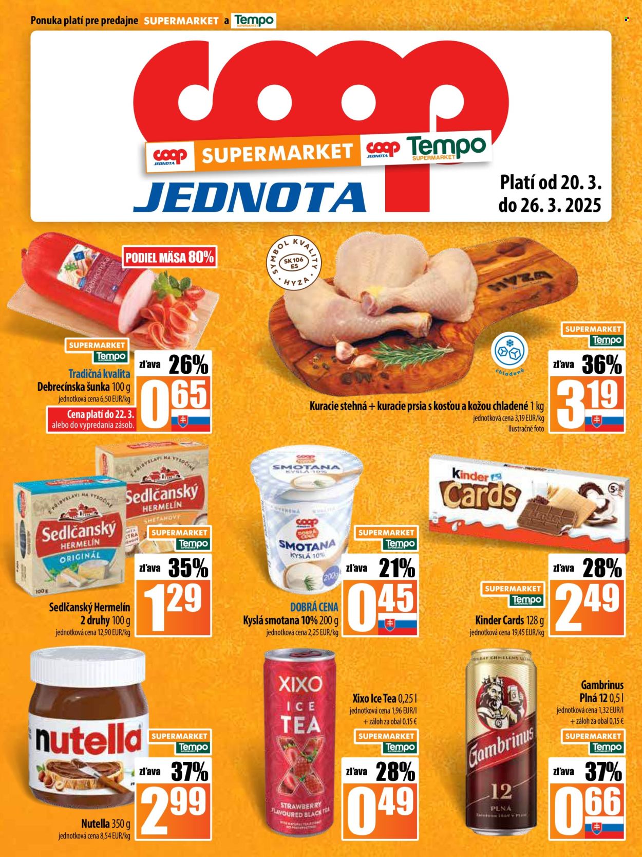 Leták COOP Jednota - 20.3.2025 - 26.3.2025. Strana 13