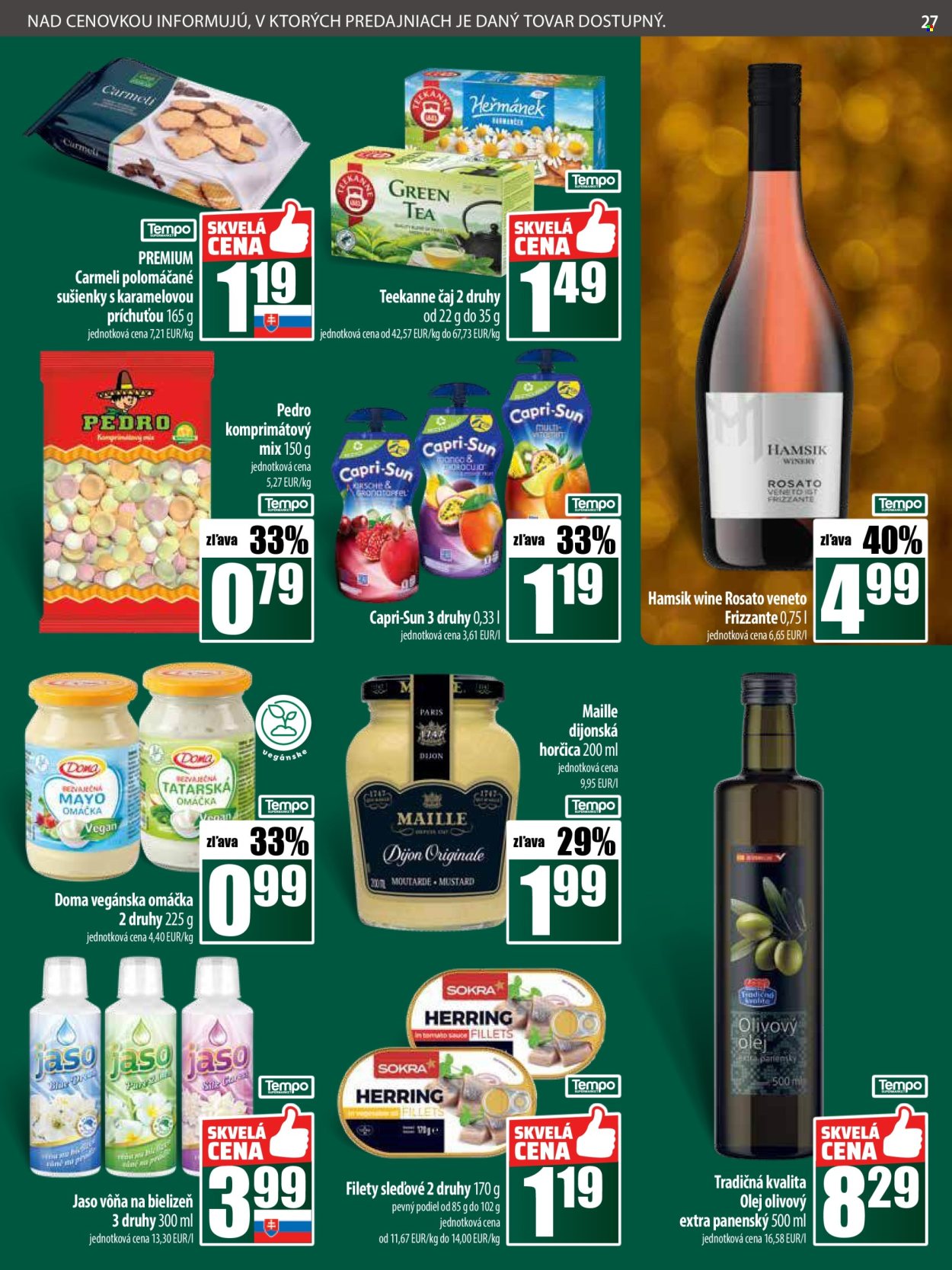 Leták COOP Jednota - 20.3.2025 - 26.3.2025. Strana 27