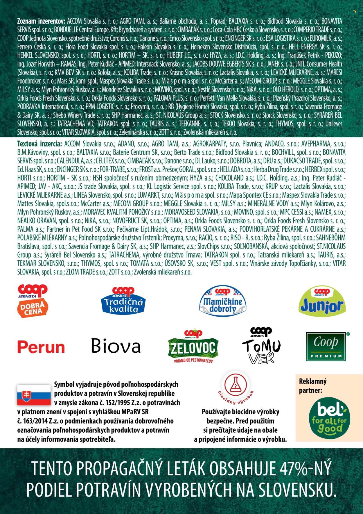 Leták COOP Jednota - 20.3.2025 - 26.3.2025. Strana 54