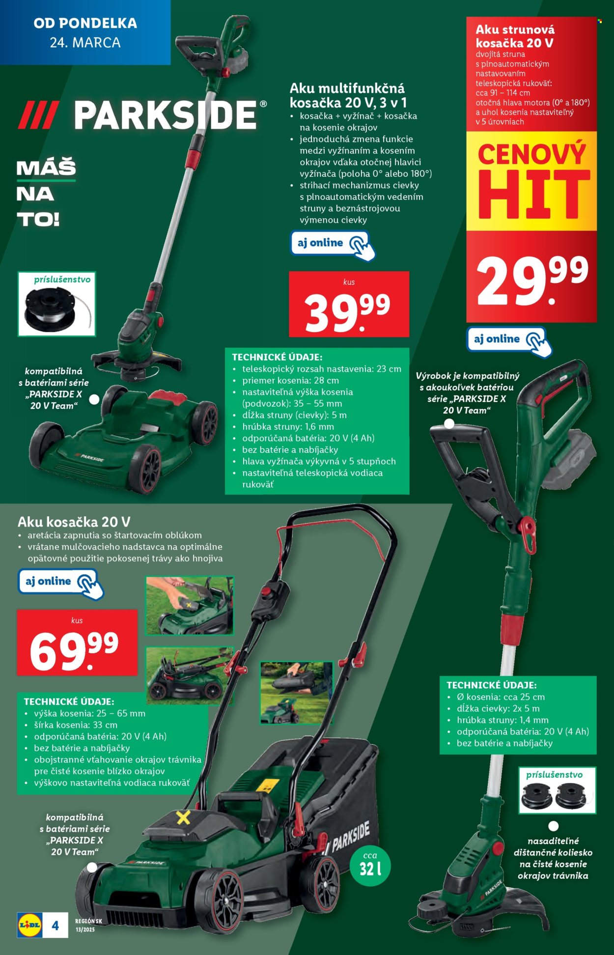 Leták Lidl. Strana 4