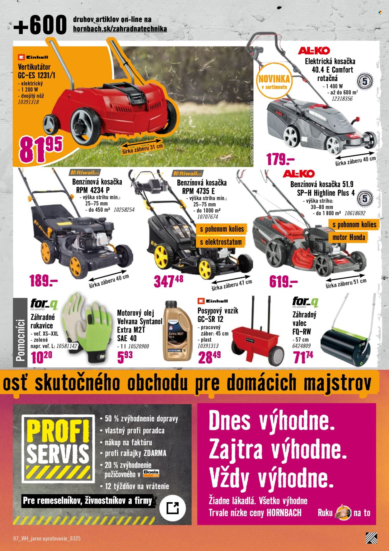 Leták Hornbach - 19.3.2025 - 2.4.2025. Strana 7