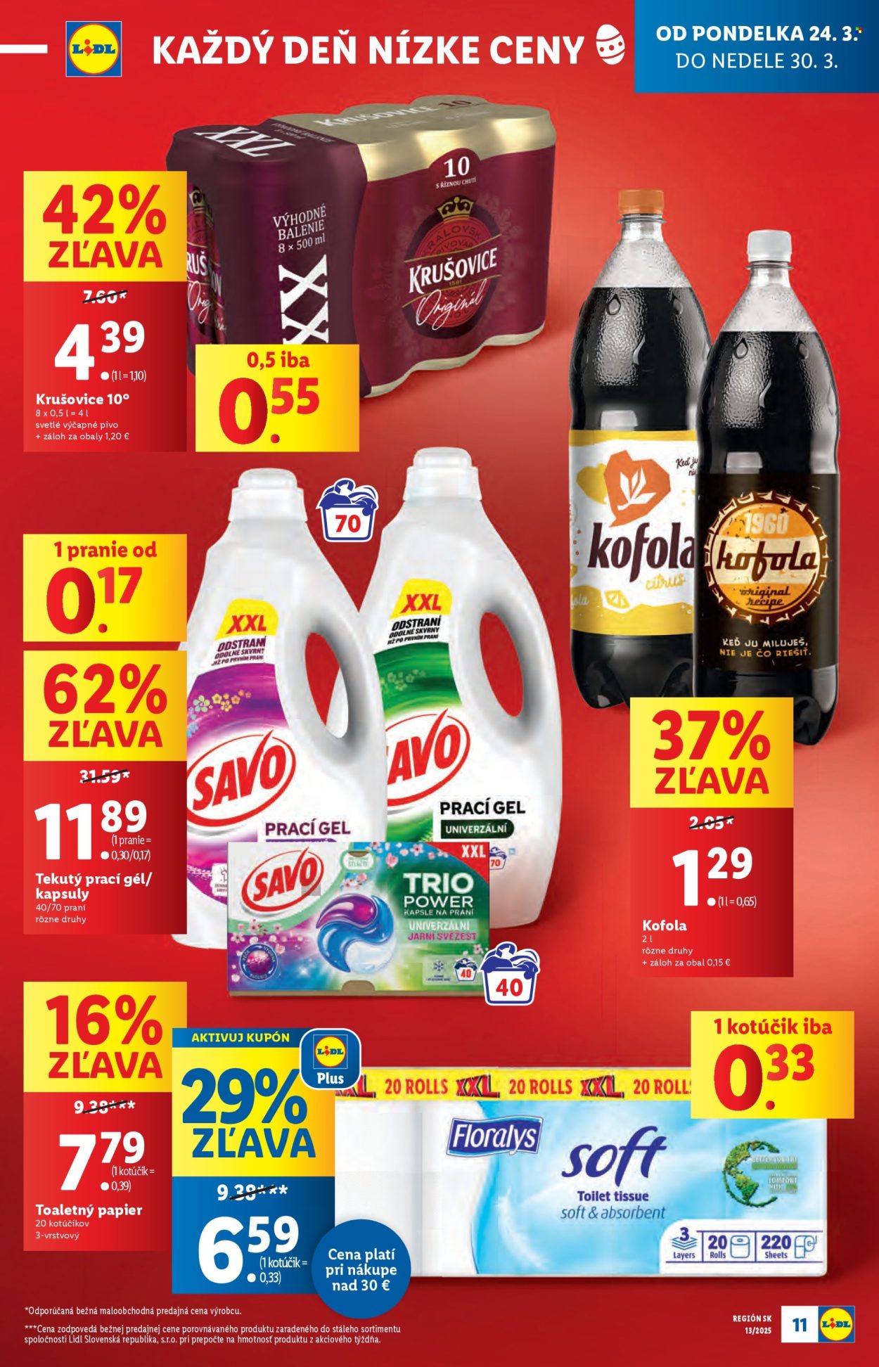 Leták Lidl - 24.3.2025 - 30.3.2025. Strana 15