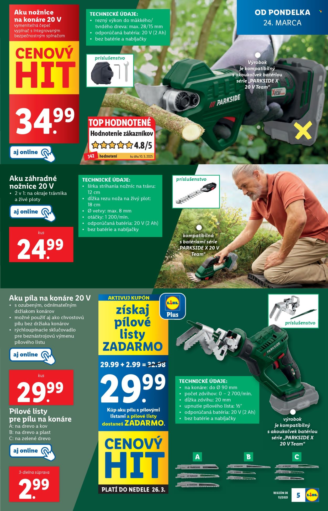 Leták Lidl - 24.3.2025 - 30.3.2025. Strana 79