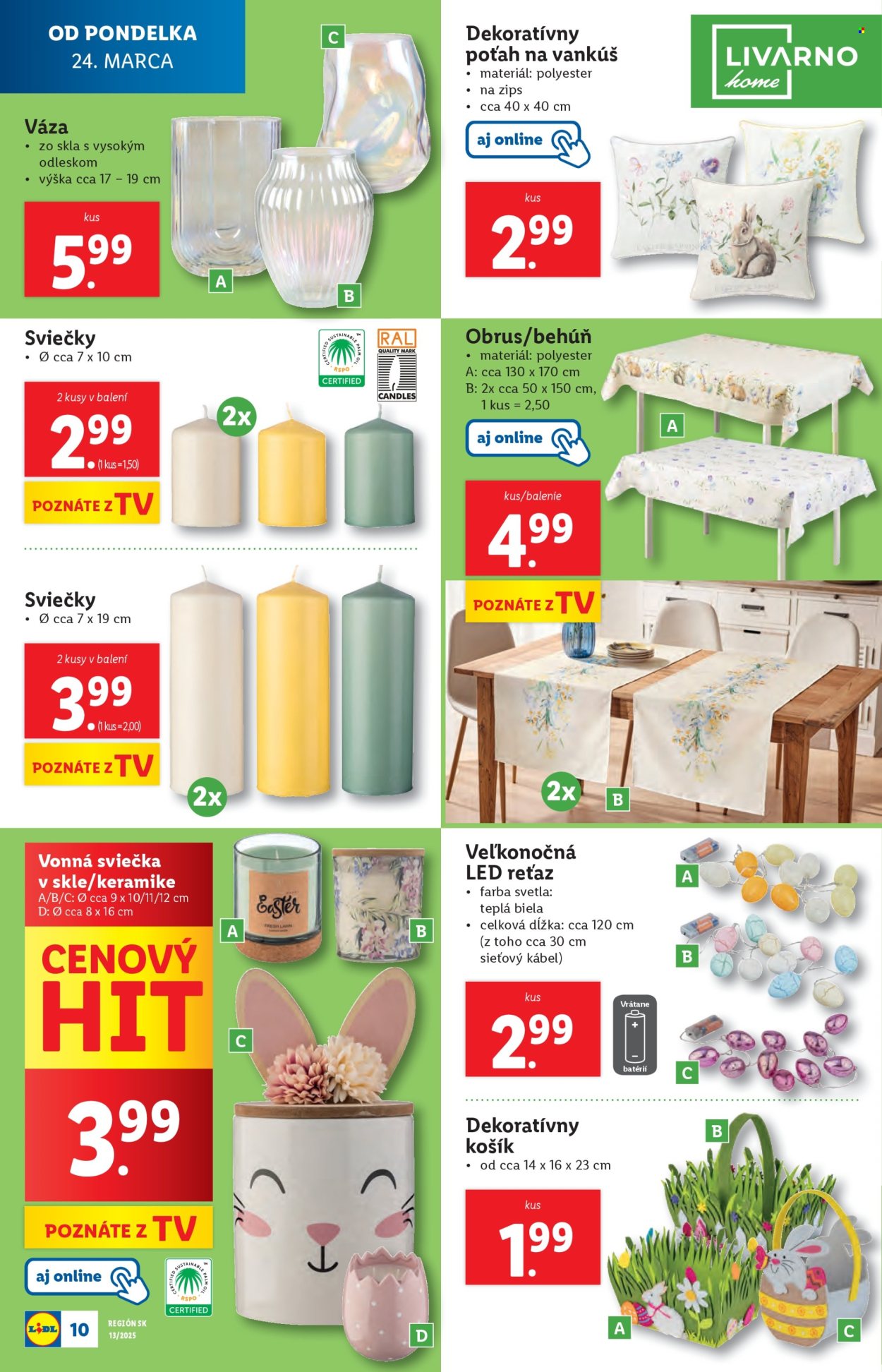 Leták Lidl - 24.3.2025 - 30.3.2025. Strana 84