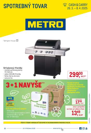 Leták Metro - 26.3.2025 - 8.4.2025.