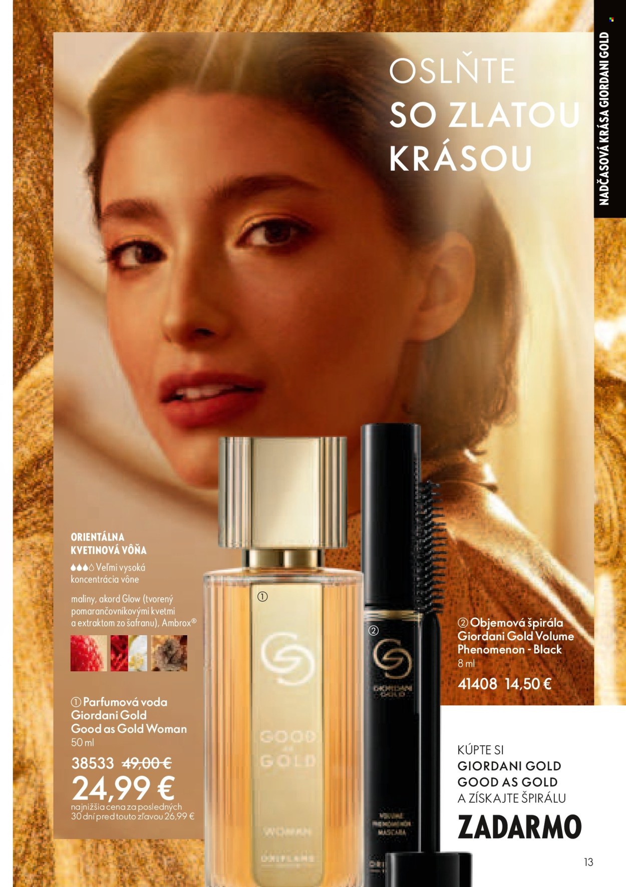 Leták Oriflame - 13.4.2025 - 3.5.2025. Strana 13