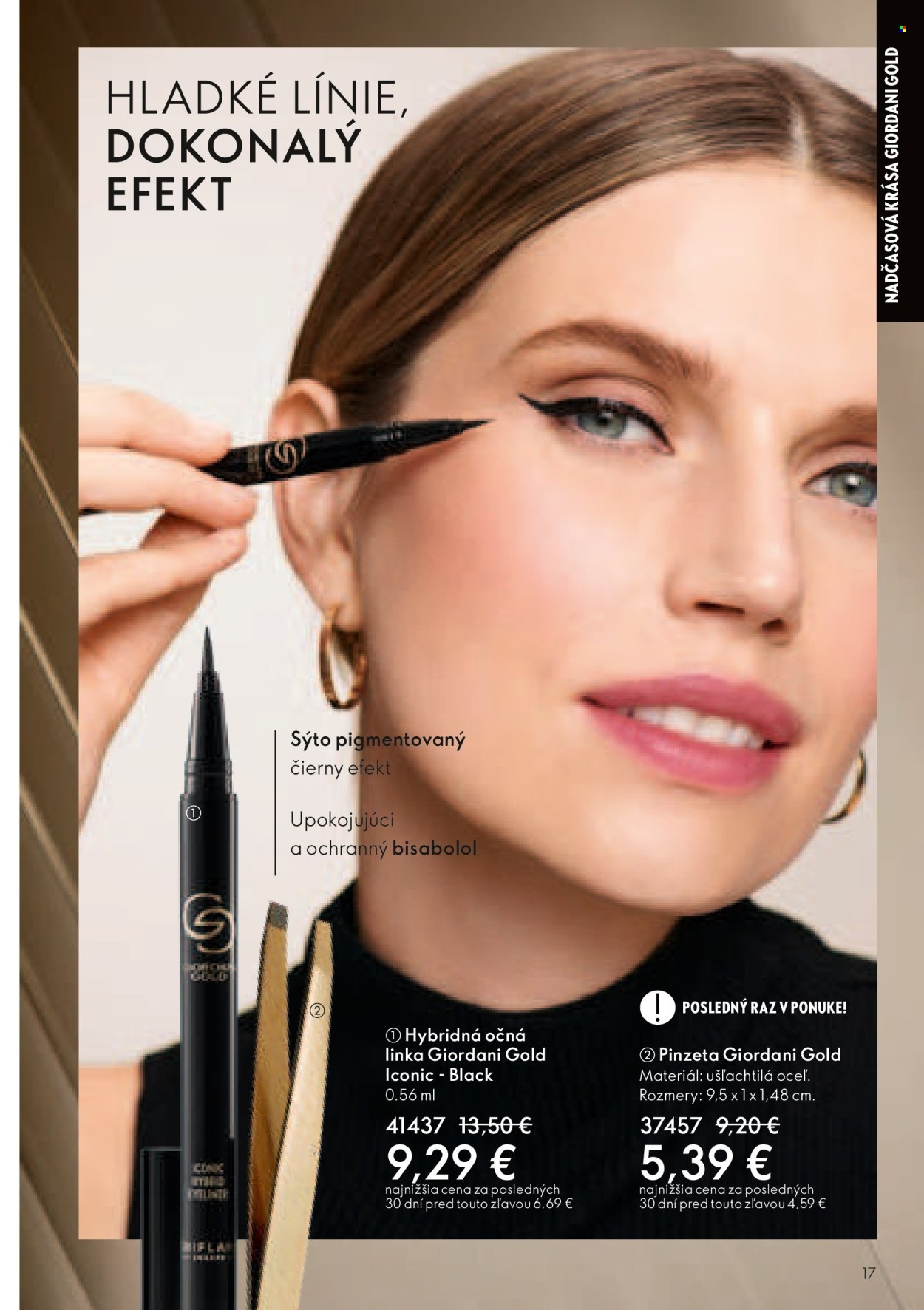 Leták Oriflame - 13.4.2025 - 3.5.2025. Strana 17