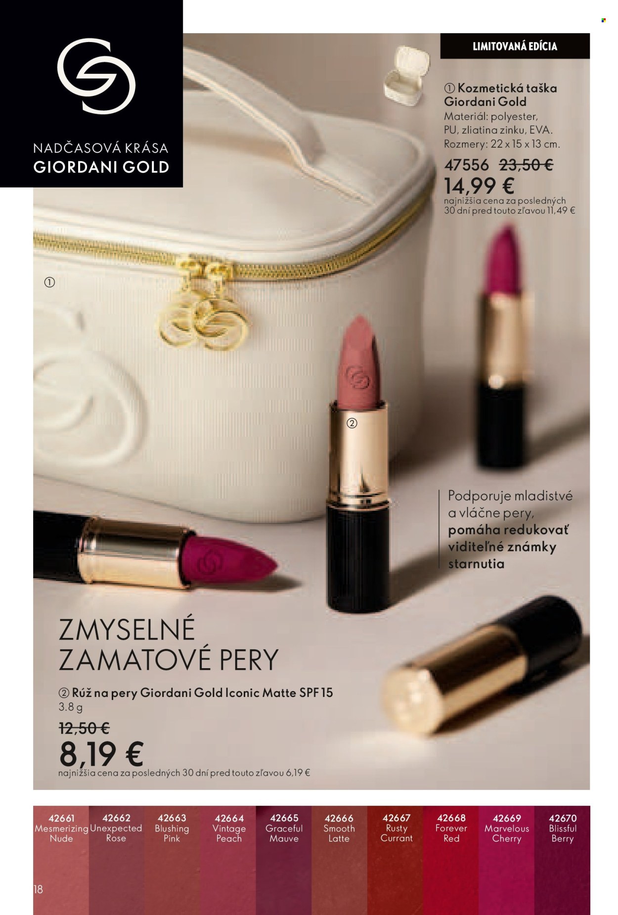 Leták Oriflame - 13.4.2025 - 3.5.2025. Strana 18