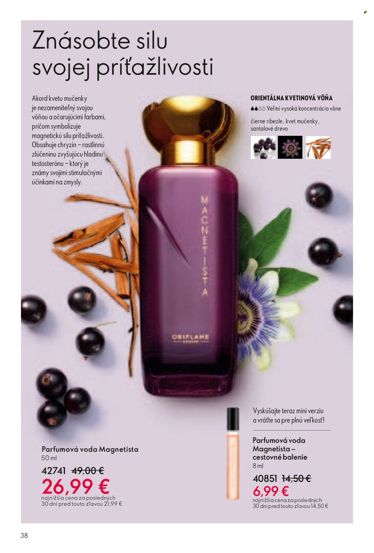 Leták Oriflame - 13.4.2025 - 3.5.2025. Strana 38