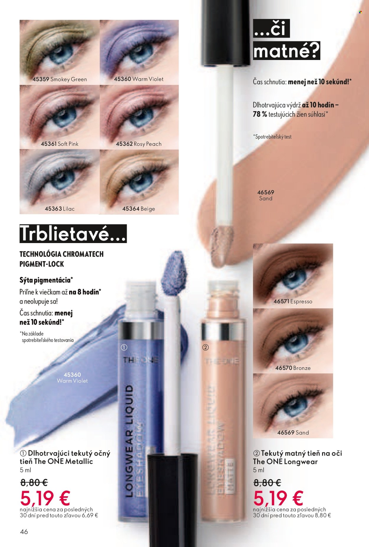 Leták Oriflame - 13.4.2025 - 3.5.2025. Strana 46