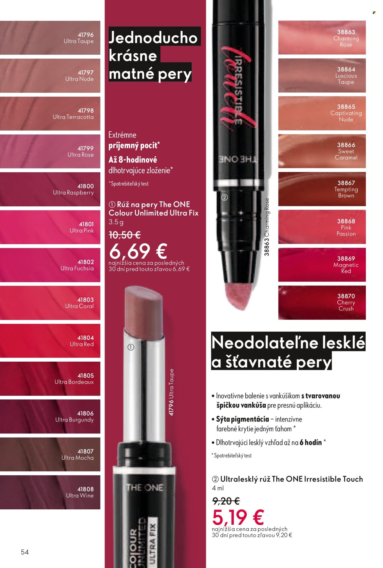 Leták Oriflame - 13.4.2025 - 3.5.2025. Strana 54