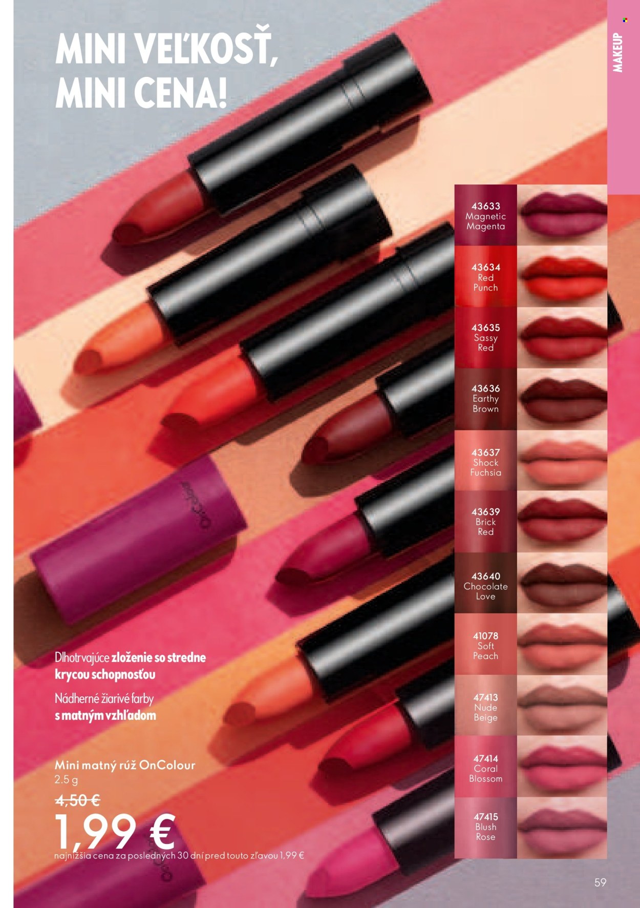 Leták Oriflame - 13.4.2025 - 3.5.2025. Strana 59
