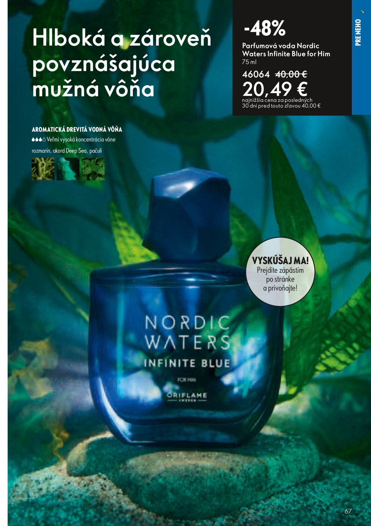 Leták Oriflame - 13.4.2025 - 3.5.2025. Strana 67