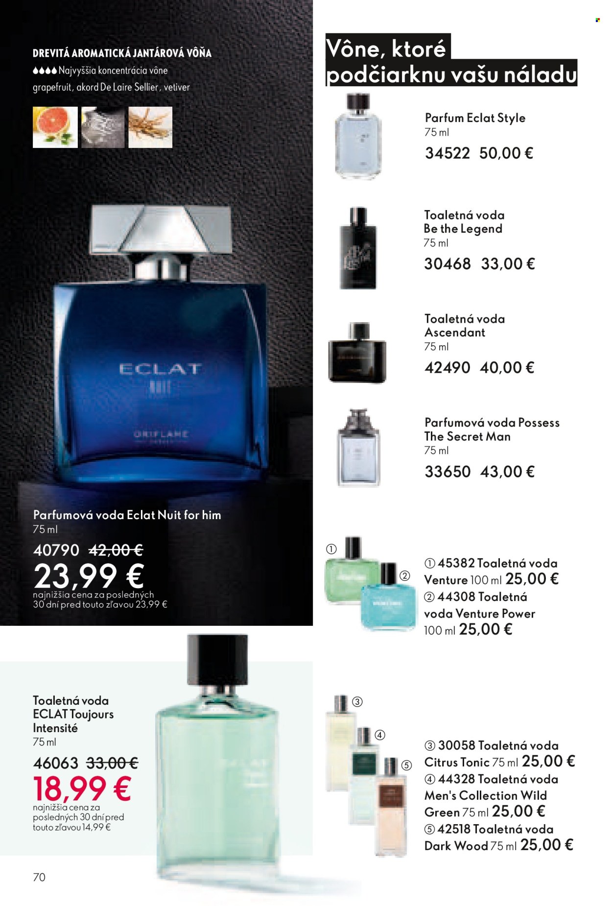 Leták Oriflame - 13.4.2025 - 3.5.2025. Strana 70