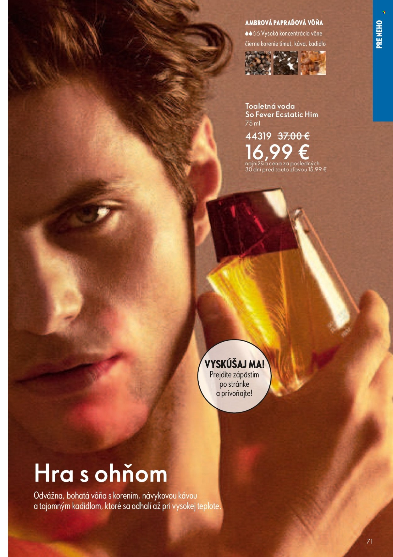 Leták Oriflame - 13.4.2025 - 3.5.2025. Strana 71